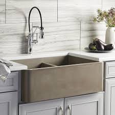 Maybe you would like to learn more about one of these? Farmhouse Double Bowl Concrete Apron Front Kitchen Sink