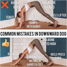 Downward Facing Dog Is One Of The Most Common Poses In Yoga When Done Correctly It Leads To Back Strength Hams Popular Yoga Poses Downward Dog Yoga Tutorial