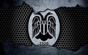 Στην ανακαινισμένη αίθουσα συνεντεύξεων τύπου του γηπέδου της τούμπας παρουσιάστηκε η μετεξέλιξη του λογοτύπου της παε παοκ.εμπνευστές και δημιουργοί του. Hd Wallpaper Soccer Paok Fc Emblem Logo Wallpaper Flare