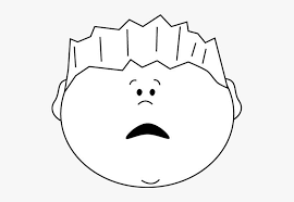 Scared Kid Clipart Scared Face Clip Art Black And White Png Image Transparent Png Free Download On Seekpng