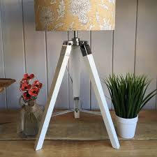 0 out of 5 stars, based on 0 reviews current price $239.99 $ 239. White Wooden Tripod Table Lamp Base Stylish Home Light Owl