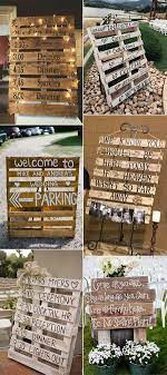 Check out these wedding signs you can make yourself! 24 Diy Country Wedding Ideas With Pallets To Save Budget Emmalovesweddings
