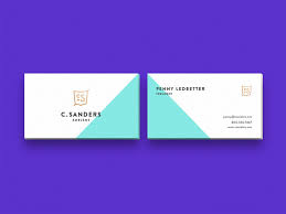 This super clean design has been crafted for the true professionals. 20 Best Minimalistic Business Cards Designs Themecot