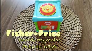 Fisher Price Sevimli Hayvanlar Aktivite Kupu Inceleme Youtube