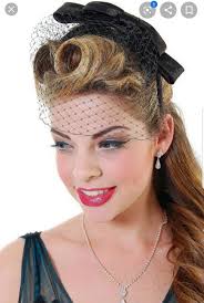 Victory rolls and sailor's cap for 1940s-themed party?