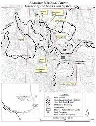 The trail is primarily used for hiking, nature trips, and horses and is best used from april until october. Shawnee National Forest Hiking Trail Maps Shawnee