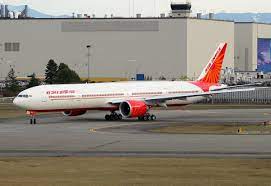Air India Boeing 777 300er Vt Alv Nagaland At Paine Field Boeing 777 Air India Boeing