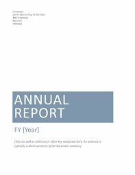 Annual Report Templates 5 Free Printable Word Pdf Word Template Annual Report Business Report Design
