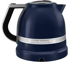 Stainless steel electric tea kettle is simple to use and offers a stylish compact footprint for your countertop. Buy Kitchenaid Artisan Variable Temperature 5kek1522bpp Jug Kettle Ink Blue Free Delivery Currys