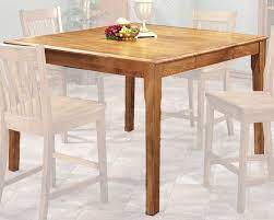 Still we choose to use the regular or what we called the standard table. Intercon Solid Oak Counter Height Dining Table Cambridge Incb5454gtab