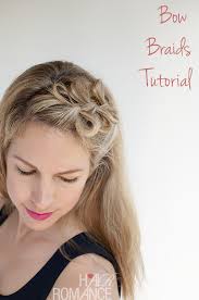 Get the tutorial cute girls hairstyles. Bow Braids Hairstyle Tutorial Hair Romance