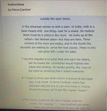 In the dinner party by mona gardner, women are falsely accused of being weak during a crisis. The Dinner Party 2 46 2 46 1 The Country Is Chegg Com