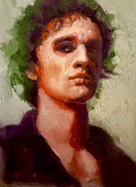 Sunny day impressionist oil painting