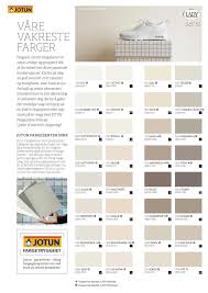 Jotun Lady Sens Vare Vakreste Farger Volum 4 Jotun Lady Wall Paint Colors Jotun Paint
