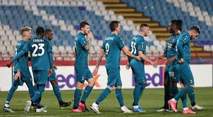 Even with red star going down to 10 men, as they did in the first leg, after gobeljic was sent off for picking up his second yellow card, they continued to create the better chances. Last Gasp Goal Earns 10 Man Red Star Draw With Milan Supersport