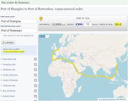 China freight offers a unique freight forwarding service which takes all the hassle out of importing from china to the usa. Sea Distance Calculator Marine Vessel Traffic