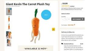 aldis kevin the carrot toy ad causes chaos and queues bbc