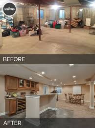 Most basement remodeling ideas include something along these lines. Carole S Basement Before After Pictures Home Remodeling Contractors Sebring Design Build