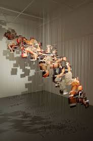 Chloe Ostmo Work Falling Photography Exhibition Suspended Art Installation Art