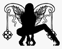 Download 480+ royalty free female angel silhouette vector images. Mq Girl Woman Angel Devil Black Silhouette Silhouette Afro Female Hd Png Download Kindpng