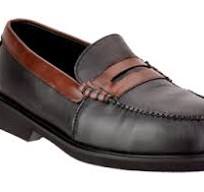 Men's STS Two-Tone Executive Steel Toe Slip-On Penny Loafer Z-STS100 (RP6751)
