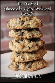 Chocolate Chip Oatmeal Cookies Coco And Ash Recipe Chocolate Chip Oatmeal Oatmeal Chocolate Chip Cookie Recipe Oatmeal Cookie Recipes