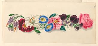 Drawing Arrangement Of Morning Glories Moss Roses Lilies And Other Flowers 1829 Objects Collection Of Cooper Hewitt Smithsonian Design Museum We have some of the purple ones growing along our driveway, and it makes every day start off great. morning glories moss roses lilies