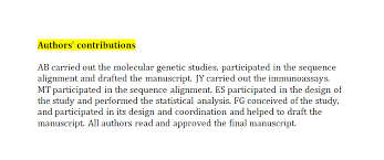 Here are some essentials of adding a perfect acknowledgement sample for individual assignment. Author S Contribution Kssta