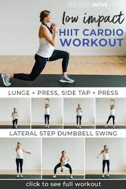 10 Minute Low Impact Hiit Cardio Workout Nourish Move Love Hiit Elliptical Workout Hiit Workouts For Beginners Hiit Workouts With Weights