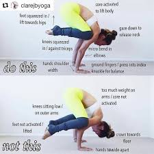 Bakasana Crane Pose With Clarejbyoga Bakasana Crane Pose The Perfect Foundational Arm Balanc Advanced Yoga Yoga Poses Advanced Basic Yoga Poses