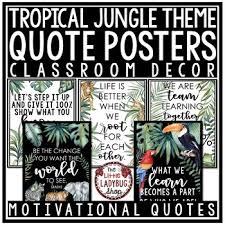 Here is the classroom behavior chart. Tropical Classroom Decor Meet The Teacher Newsletter Template Jungle Theme The Little Ladybug Shop