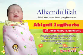 Kumpulan download desain kartu ucapan kelahiran bayi cdr. Download Template Banner Kelahiran Cdr Mas Vian