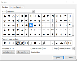 Is There A Keyboard Shortcut In Word For Typing An Arrow Symbol Wyzant Ask An Expert