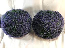 For indoor or outdoor use. Wicker Park Set Of 2 13 Faux Flower Indoor Outdoor Garden Spheres Wholesale Bidder