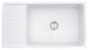 Enjoy free shipping on most stuff, even big stuff. Nantucket Fcfs36 Db 36 Fireclay Farmhouse Sink White With Drainboard Contemporary Kitchen Sinks By Bisonoffice Houzz
