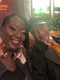 With my beautiful bestie Lashonda Scott. Yep, she beat my face.... The best  to ever do it. 💕