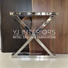 The X Polished Chrome Mirror Finish Stainless Steel Metal Table Legs For Dining Table And Desk 28 X 28 Set 2 Stainless Steel Kitchen Table Steel Dining Table Metal Table Legs