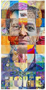50 artists unite to make collaborative portrait of Marc Fogel