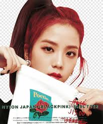 lalisa manobal, bekannt als lisa (ganz rechts), sängerin der. Blackpink Nylon Japan P 2 Schwarzer Rosa Jisoo Der Weisses Textil Halt Png Pngegg
