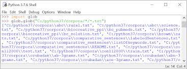 @files = dir.glob('public/downloads/*') in my view i have: Glob In Python