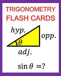 For a given angle θ each ratio stays the same no matter how big or small the triangle is. Trigonometry Flash Cards Memorize Values Of Trig Functions Sin Cos Tan From 0 To 360 Degrees English Edition Ebook Mcmullen Chris Kivett Carolyn Amazon De Kindle Shop