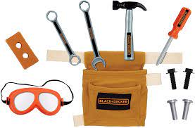The automatic vacuum attachment kit contains all of the tools needed to clean your home thoroughly and effectively. Amazon Com Black Decker Jr Tool Belt Set With 11 Tools And Accessories Toys Games