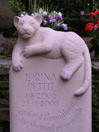 Keep up the good i recently purchased a stone for my grandson's loved cat of 13 years his family was very pleased with. 19 Cat Gravestone Markers Ideas Gravestone Grave Marker Cemetery Monuments