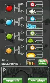 Nâng cấp BomB trong game Bombs Vs Zombies