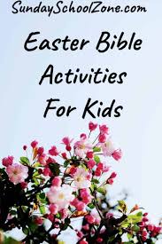 We know that may feel difficult right now, but we have loads of disney inspired indoor games and 10 minute shake up activities to help them stay active while everyone's at home. Easter Season Bible Activities On Sunday School Zone