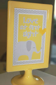 5 out of 5 stars. Yellow Gray Chevron Baby Shower Ideas Elephant Theme Crafty Morning