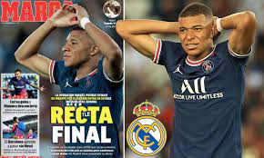 Deal mbappe dengan real madrid? Real Madrid Pursuit Of Kylian Mbappe Is Entering The Final Stretch As He Demands Meeting With Psg Daily Mail Online