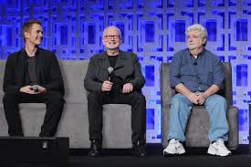 Yes, hayden christensen actually had an acting career before george lucas and star wars took him to a galaxy far, far away. Hayden Christensen Ian Mcdiarmid And George Lucas In The Star Wars Celebration Photos At Movie N Co