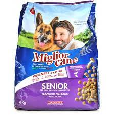 Il #1 più vendutoin cibo secco per cani. Migliorcane Senior Crocchette Con Pollo Per Cani Sacchetto Kg 4