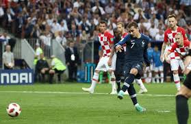 The world cup winner took the no. Antoine Griezmann S Celebration In World Cup 2018 Final Explained After Scoring Penalty Against Croatia Mirror Online